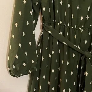 Agnes Dora Dresses Bnwt Agnes Dora Heritage Wrap Maxi Dress Diamond Dots Spruce Xxl Poshmark